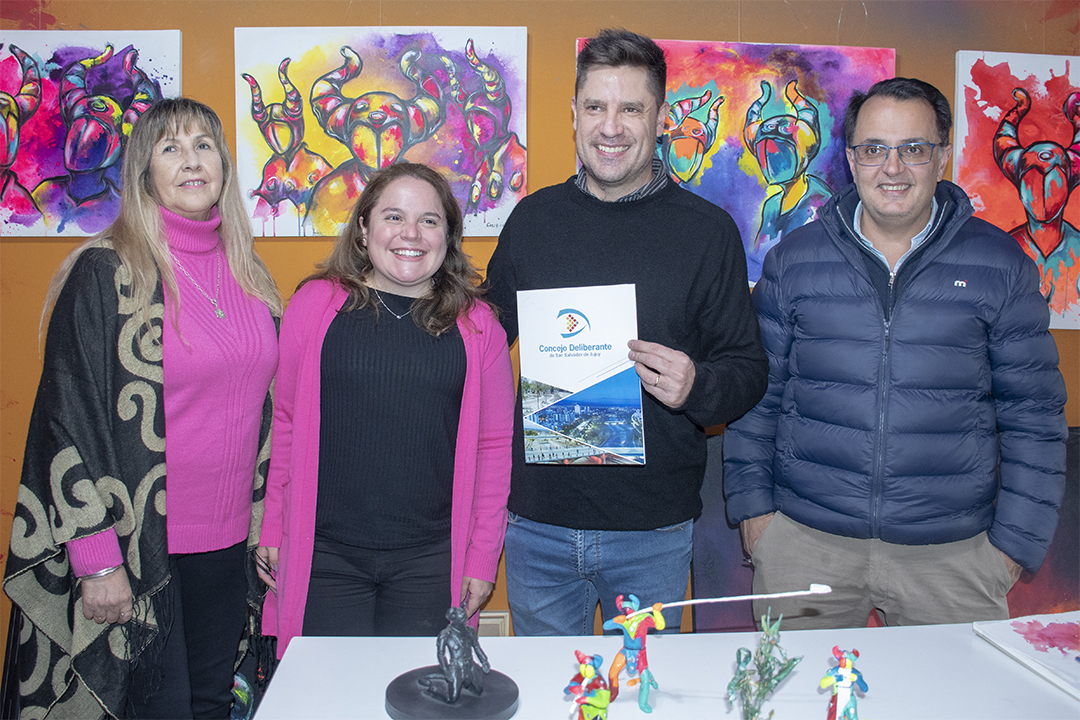 La muestra plástica con realidad aumentada “Carnaval” fue declarada de Interés Municipal