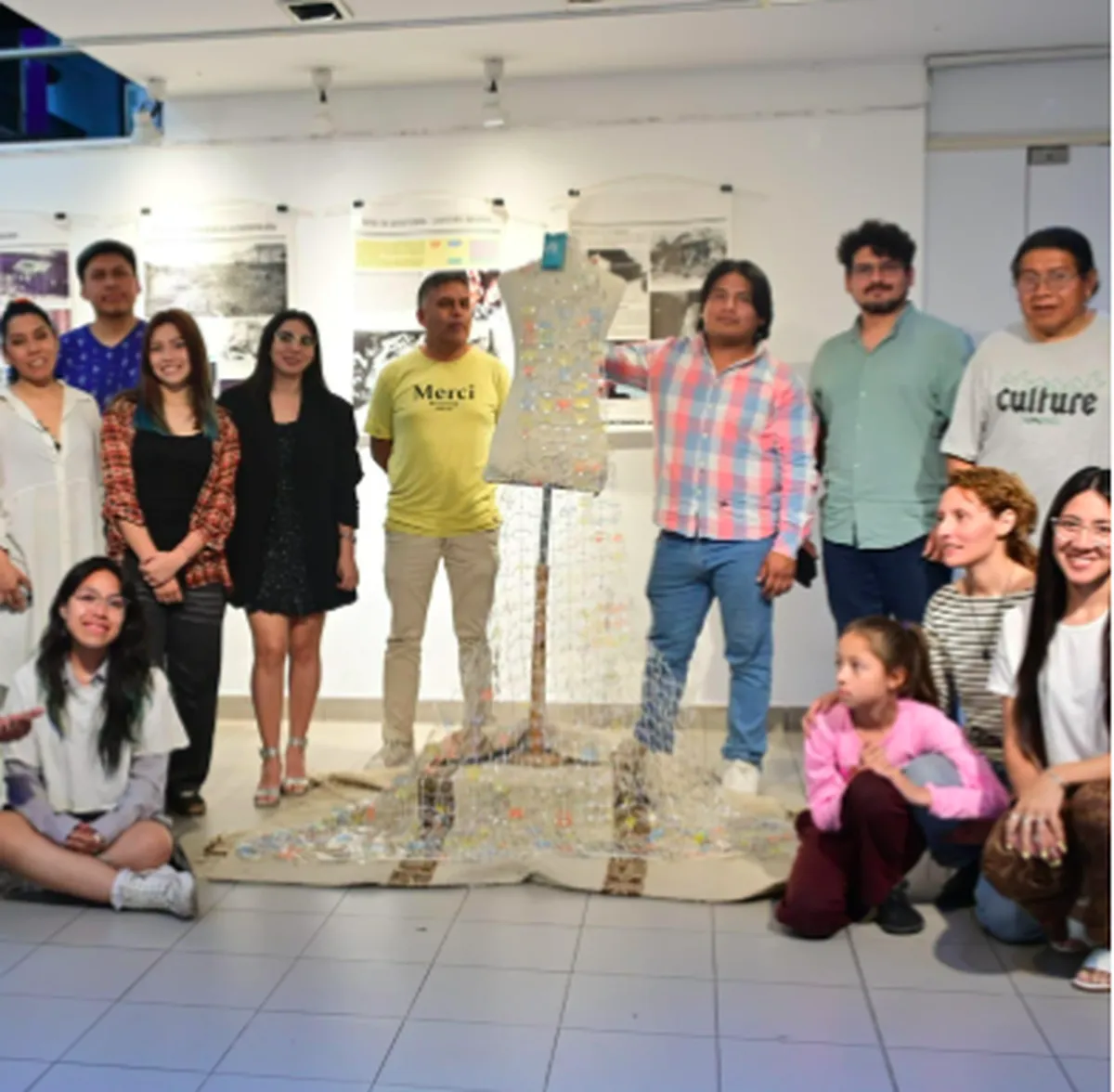 Mensajes de arte y reflexión para decir #NoSeasParteDelDaño